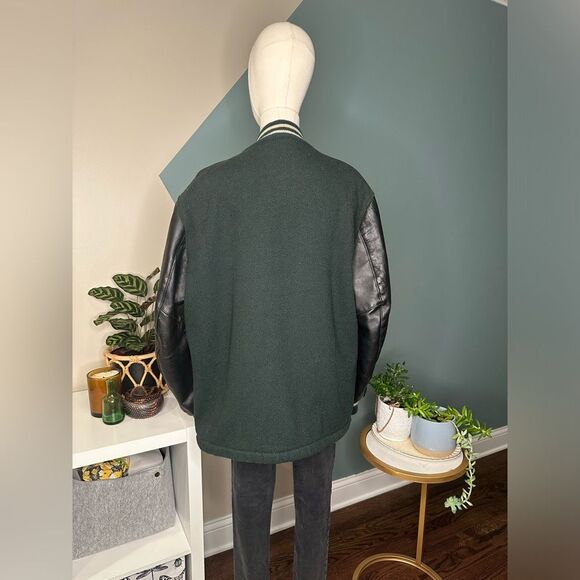 Vintage 60s DeLONG Letterman Varsity Jacket Wrestling State Chenille Patch Sz 38 - Picture 3 of 10